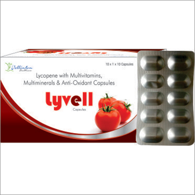 Lycopene With Multivitamins Anti Oxidant Capsules By VELLINTON HEALTHCARE