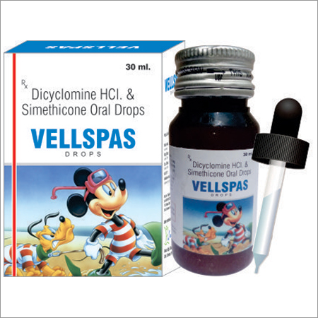 Dicyclomine HCL Simethicone Oral Drops By VELLINTON HEALTHCARE
