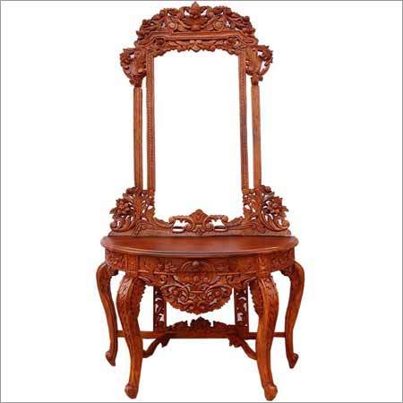 Hindustan Exports Antique Wooden Dressing Table