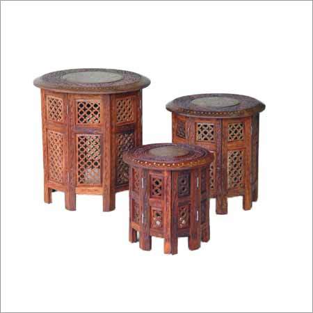 Hindustan Exports Wooden Stool