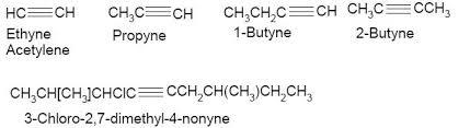 C2-C4 Alkynes