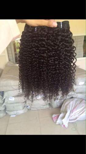 Black Indian Remy Kinky Curly Hair