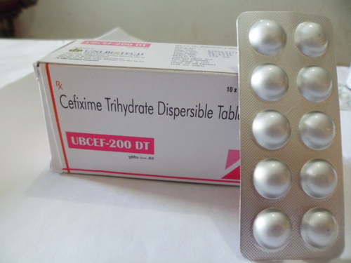 Cefixime Trihydrate Dispersible Tablet