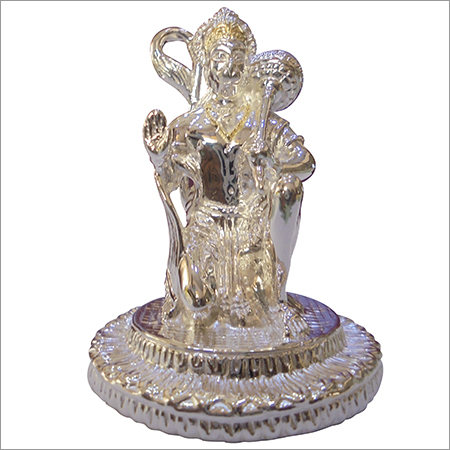 Silver Hanuman Statue