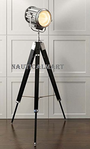 Marine Chrome Spot Searchlight With Tripod Stand For Living Room