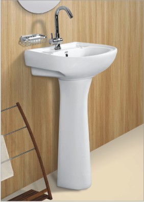 Round pedestal Wash Basin