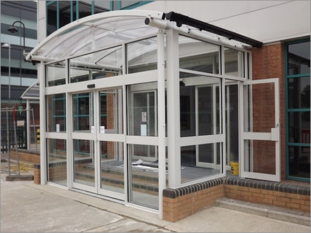 Aluminum Fabrication In Shopping Complexes By Ansari Steel Magic