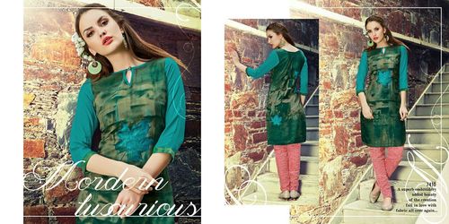 Rayon Digital Print Kurti