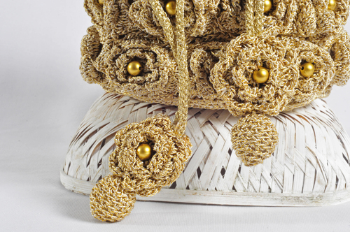 Crochet potli
