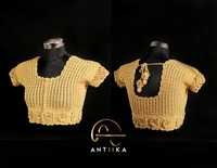 All Available Colours Designer Crochet Blouse