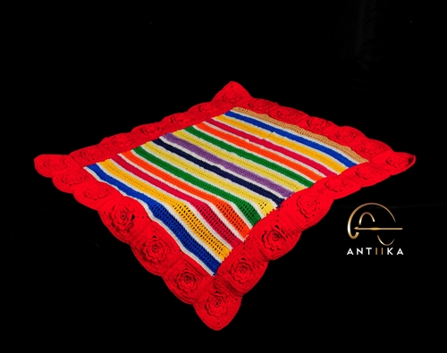 Designer Crochet Table Cloth
