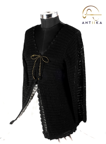 Ladies Crochet WaistCoat