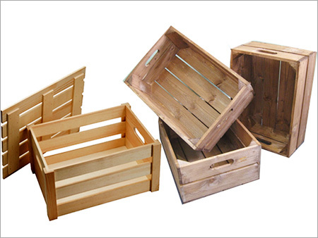Wooden Storage Crates - Pine Wood for Statues & Textiles | Sturdy, Borer Safe, High Storage Capacity, Smooth Edges, Customizable Sizes
