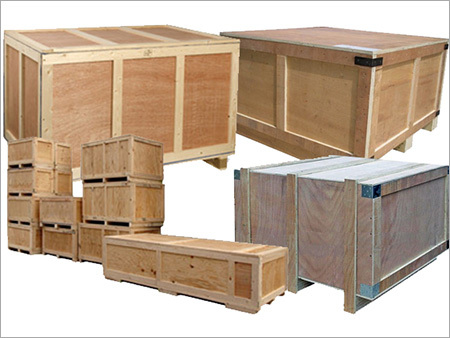 Plywood Shipping Boxes - Wood Material, Custom Sizes Available | Termite-Free, Durable, Water-Resistant, Heavy Load Capacity