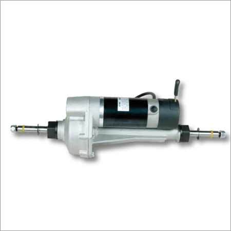 Silver 180w 24v Dc Motor With Axle