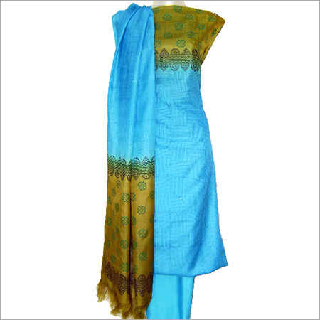 Silk Salwar Kameez Dress Material By Devatha Saree Bhandar
