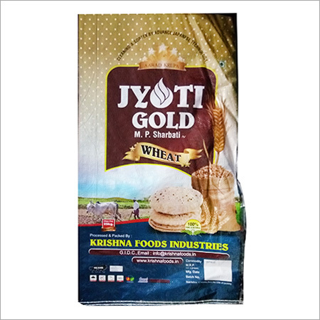 Pure Wheat Flour - 25 kg Jyoti Gold, Free From Dust, Husk, Stones, Hygienically Packed, Pleasing Taste, Ideal for Baking and Food Processing