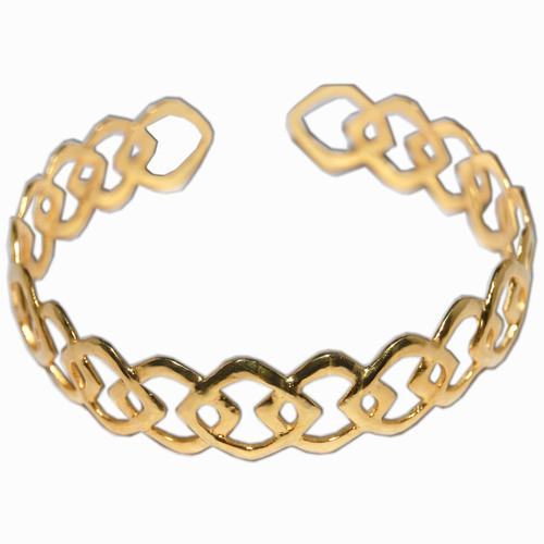Fashion Gold Polish Bangle