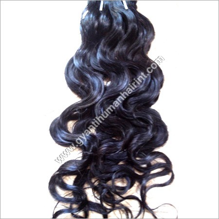 Kincky Body Wavy Human Hair Machine Weft
