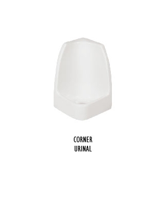 Corner Urinal