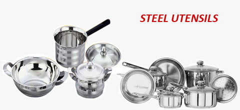 Steel KItchen Utensils