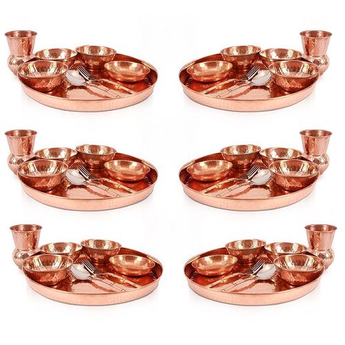 Copper Kitchen Dinner Set of 6