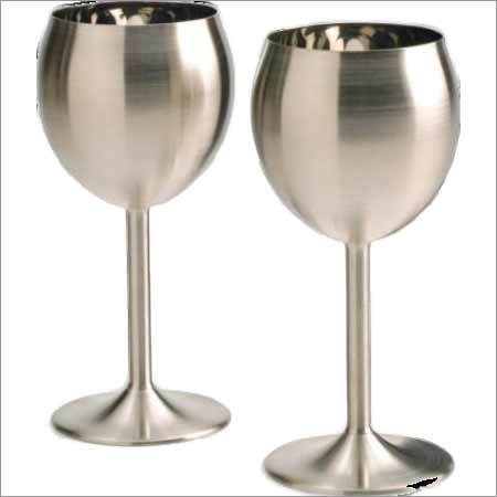 Steel Champagne Glass