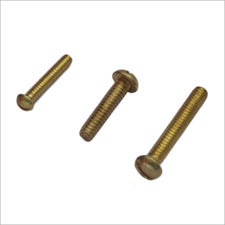 Brass Round Head Screw
