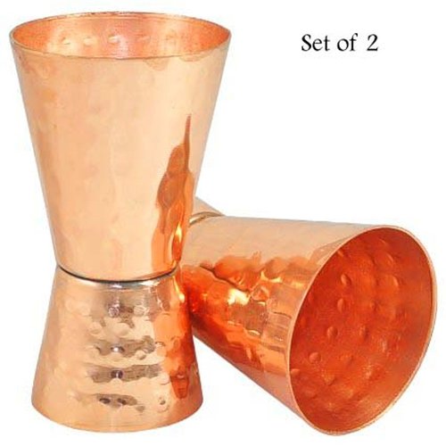 Pure Copper Hammered Jigger