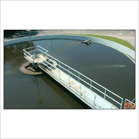 Wastewater Treatment Secondary Clarifier