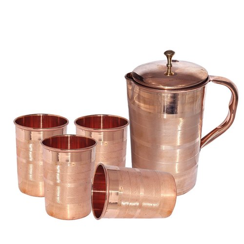 Jug with 4 Tumbler Glass