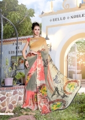 Royal Multi Color Fancy Georgette Saree