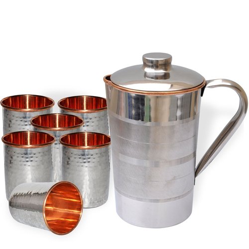 Drinkware Set Jug with 6 Tumblers