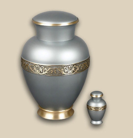 Castle Brass Cremation Urn
