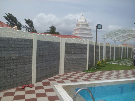 Fly Ash Bricks Compound Wall