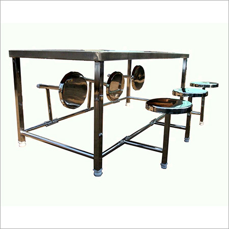 Stainless Steel Canteen Table