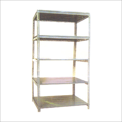 Slotted Angle Racks - Steel, Variable Dimensions, Silver | Adjustable Shelves, Durable, Versatile Storage