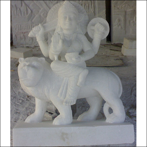 Marble Durga Statue