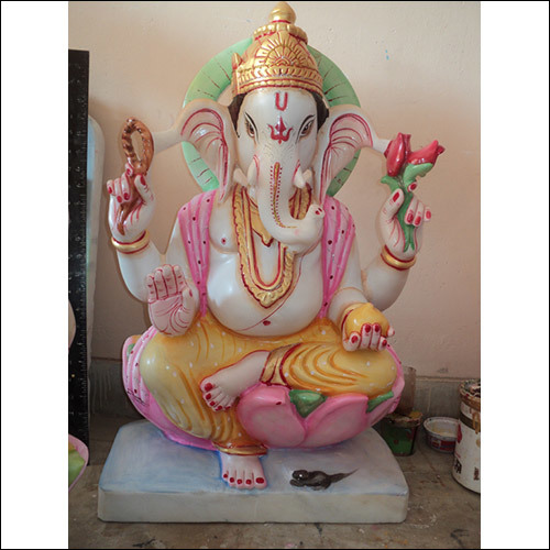 Marble Ganesha Murti