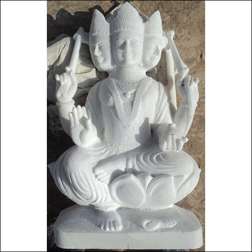 Marble god statue