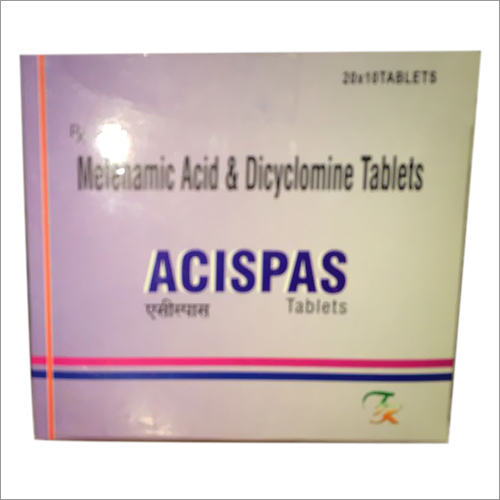 Mefenamic Acid And Dicyclomine Tablets