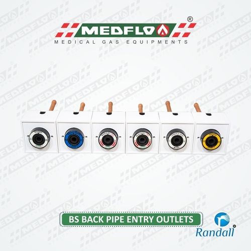 Back entry BS Medical Gas Outlet