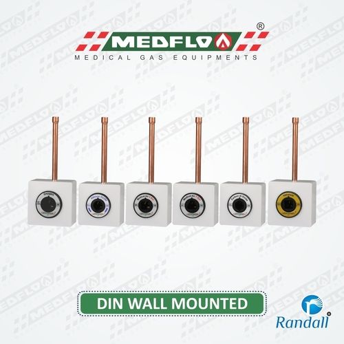 Wall Mounted Din Medical Gas Outlet Application: Industrial