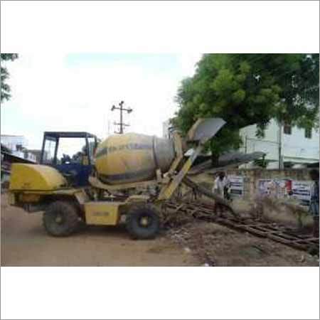 Self Loading Concrete Mixer Machine On Rent