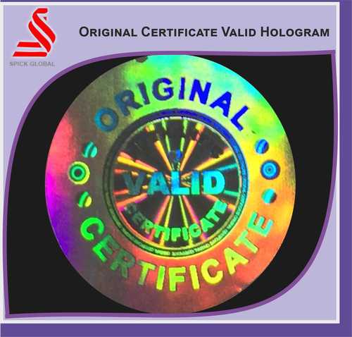 Original Certificate Valid Labels