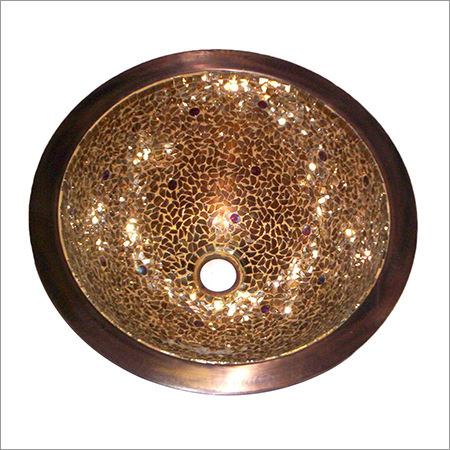 Re-exposure of Mosaic - 10 Bronze Vessel Sink