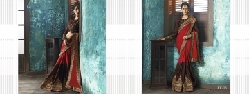 Vivacious Red Satin Silk Designer Saree - 6.3M Length with 0.85M Blouse Piece Embroidered Patch Border Work | Customizable Blouse Size Up to 40 Inches