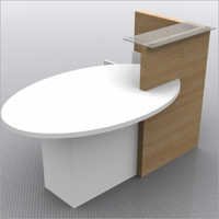 Machine Made Reception Counter