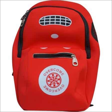 Car Shape Back Pack For Toddlers RED
