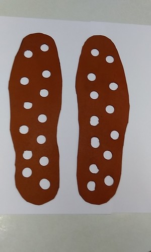 Insoles for jogging, helps reduce tension